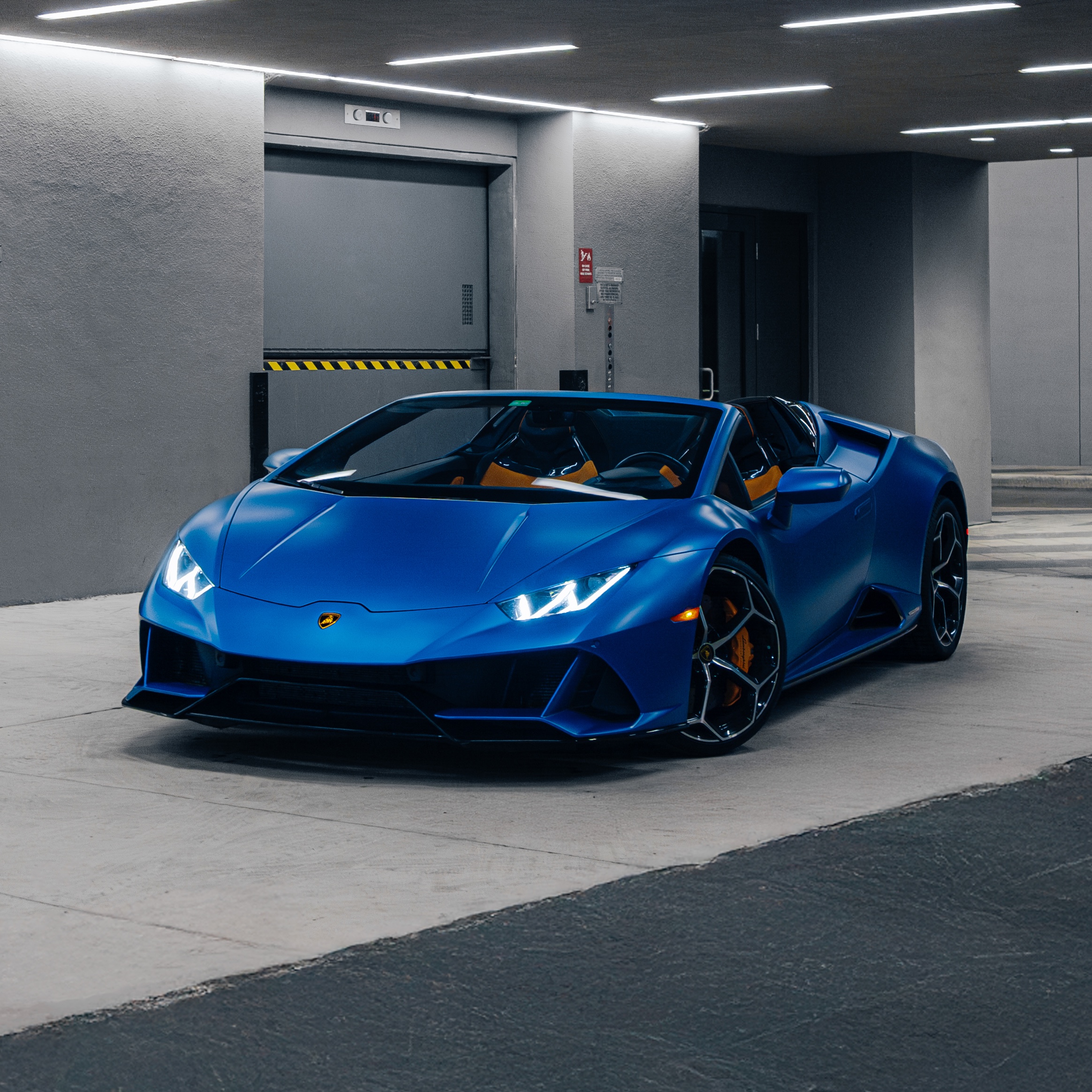 Lamborghini Evo Spyder - EXOTIC tier luxury vehicle available for monthly rental